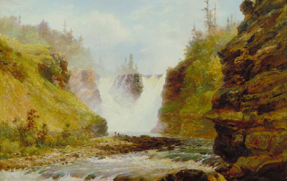Lucius O'Brien1882 Kakabeka Falls Kamanistquia River
