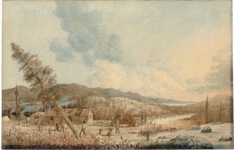 Construction of Ft Enterprise - 1820, Robert Hood