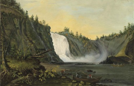 Montmorency Falls, Joseph Legare, 1836