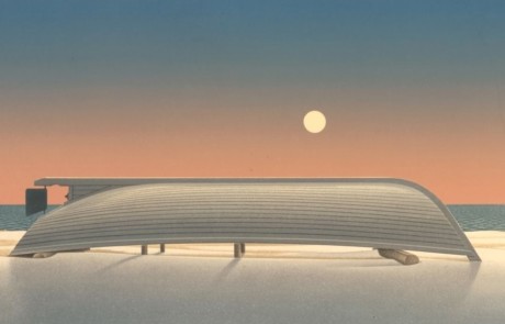 Image: Placentia Bay In Winter, Christopher Pratt, 1995