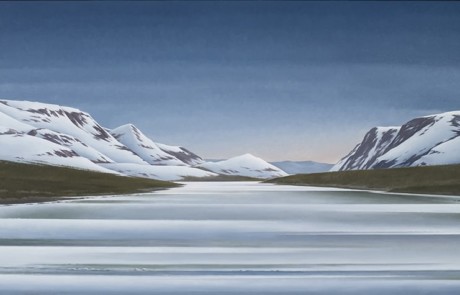 Spring Coming Over Trout River Pond - 2009, Christopher Pratt
