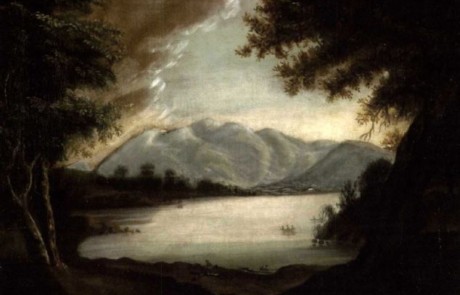 paysage au Lac, Joseph Legare
