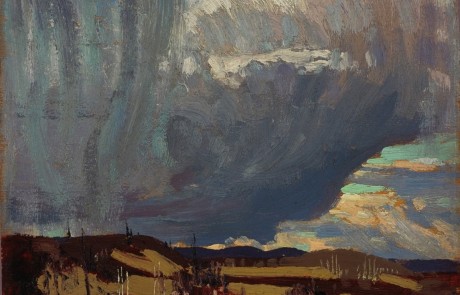 Image: Approaching snowstorm, Tom Thomson, 1915