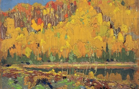 Image: Autumn Hillside, Tom Thomson, 1916