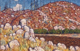 Laurentian Landscape - 1913-14 - by Lawren Harris