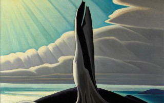 North shore Lake Superior - 1926 - by Lawren Harris