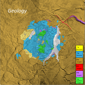 Haughton geological map