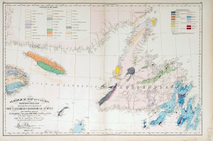 Map 2 GSC map of Newfoundland 1866