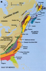 Map 4: the Appalachian chain of 66 mountains